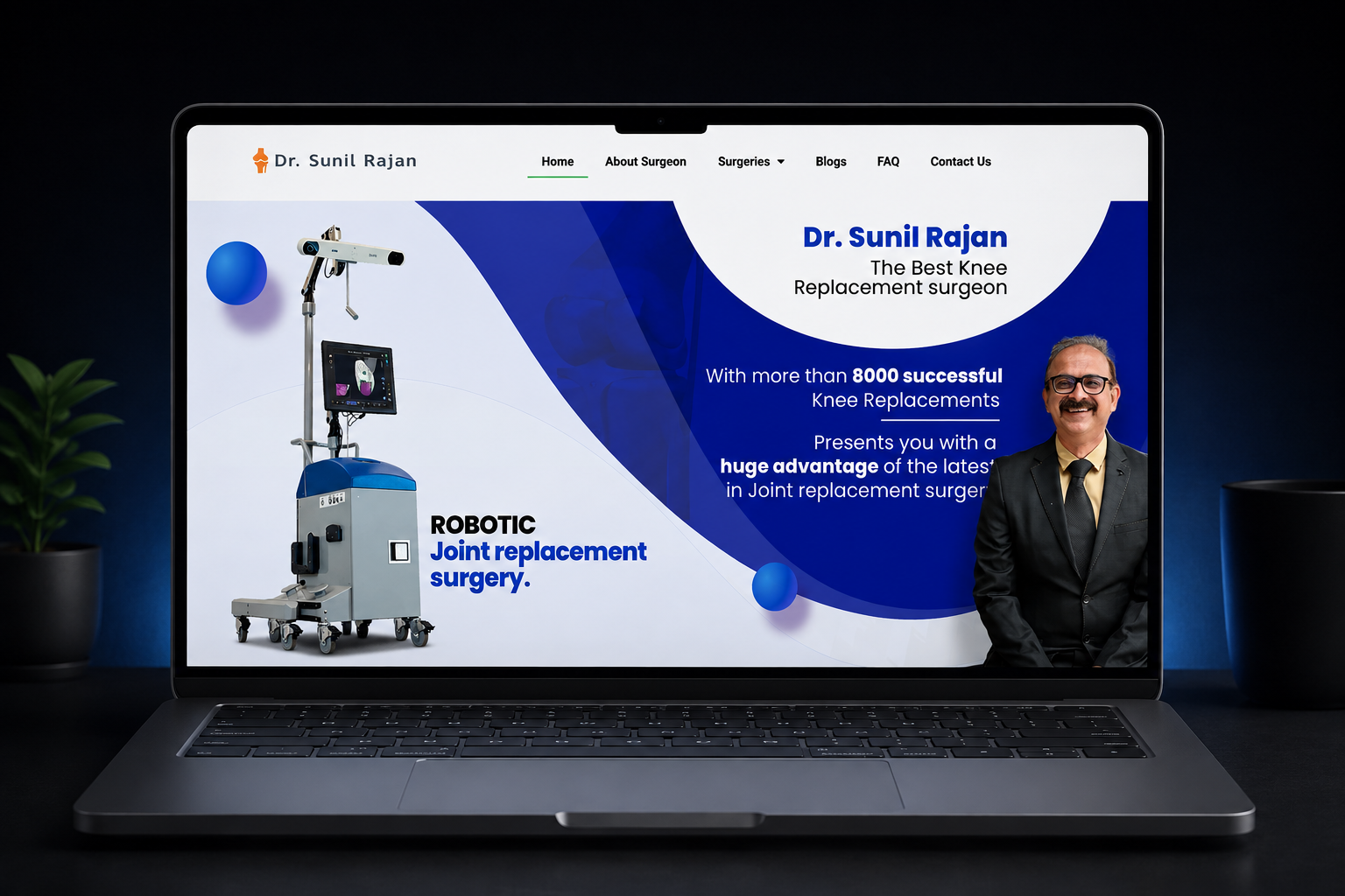 Building Authority and Trust for an Expert Hip Replacement Surgeon