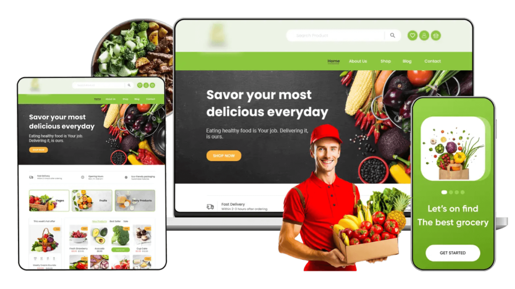 Grocery Shopping & Delivery App