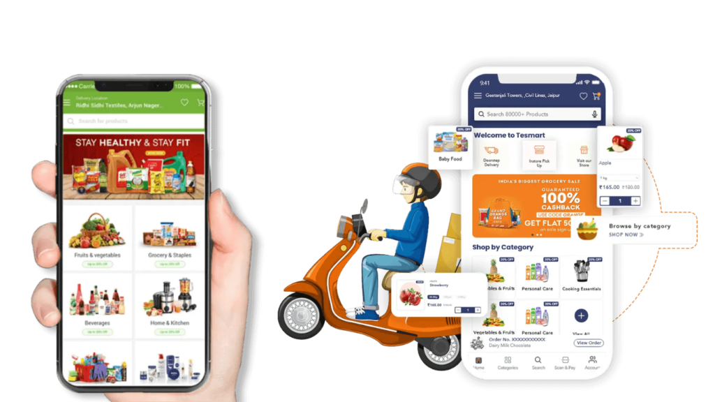 Grocery Shopping & Delivery App